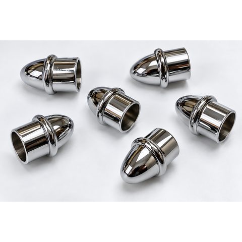 Tope bellota cromado 16 mm