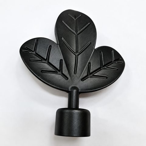 Tope hoja negro 19 mm