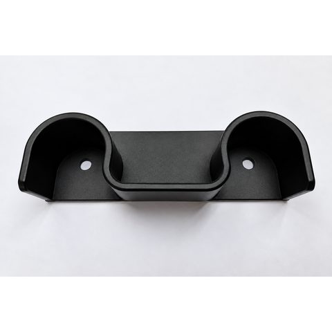 Doble lateral negro 25 mm